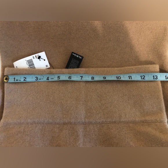 Saks Fifth Avenue COLLECTION Cashmere Pencil Midi-Skirt- camel color NWT - Picture 7 of 8